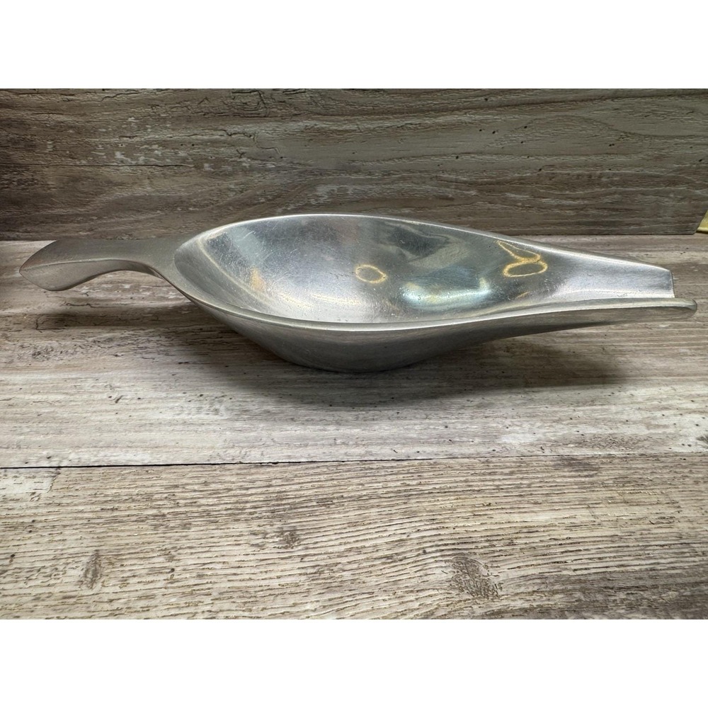 Nambe 524 Aluminum Alloy Serving Dish Mid Century Modern 10.5" Vintage Candy